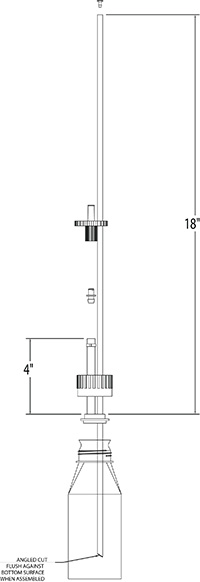 bottle assembly exploded view