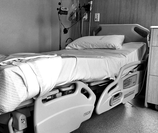 hospital bed