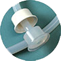 silicone molded Tri-Clamp connector