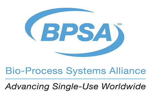 BPSA Logo with Bio-Process Systems Alliance - Advancing Single-Use Worldwide below the logo