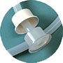 silicone molded Tri-Clamp connector